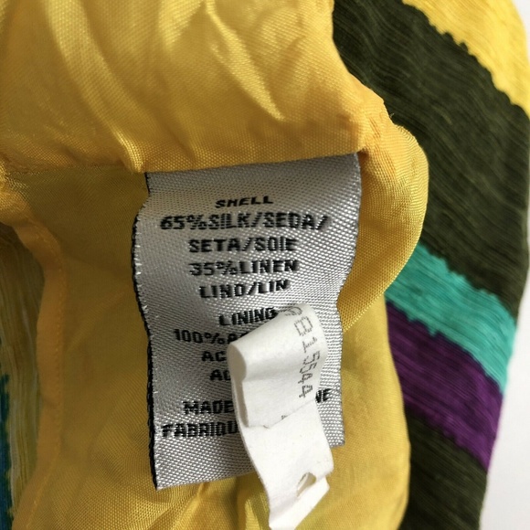 TIBI size 0 Silk Blend Geometric Tube Top Lined - Picture 7 of 7